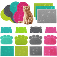 Colourfully Shaped Pet Mats