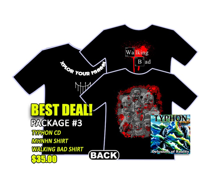 Image of Typhon CD + 2 shirts! BEST DEAL~!