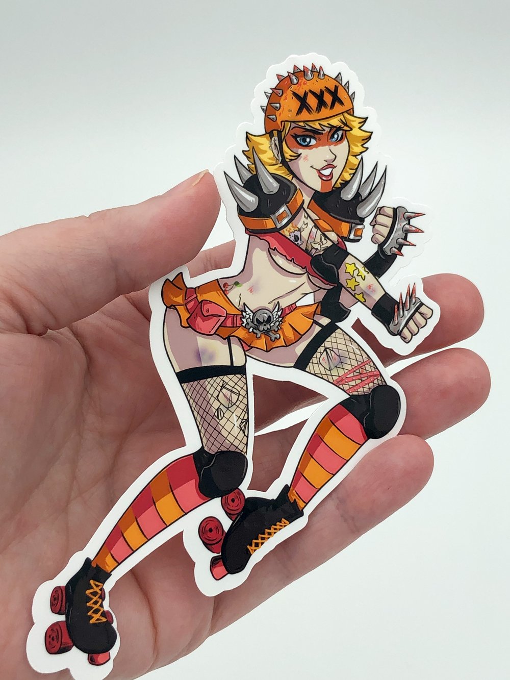 Ass Kicker Kiera Sticker