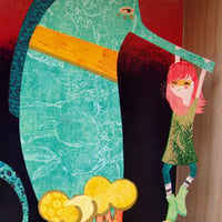 Image 3 of Diorama La niña y el hipocampo