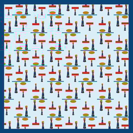 Faceless dolls Luxury Collection Gifinas Scarf Image 3