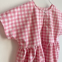 Image 4 of Garden Dress-pink check