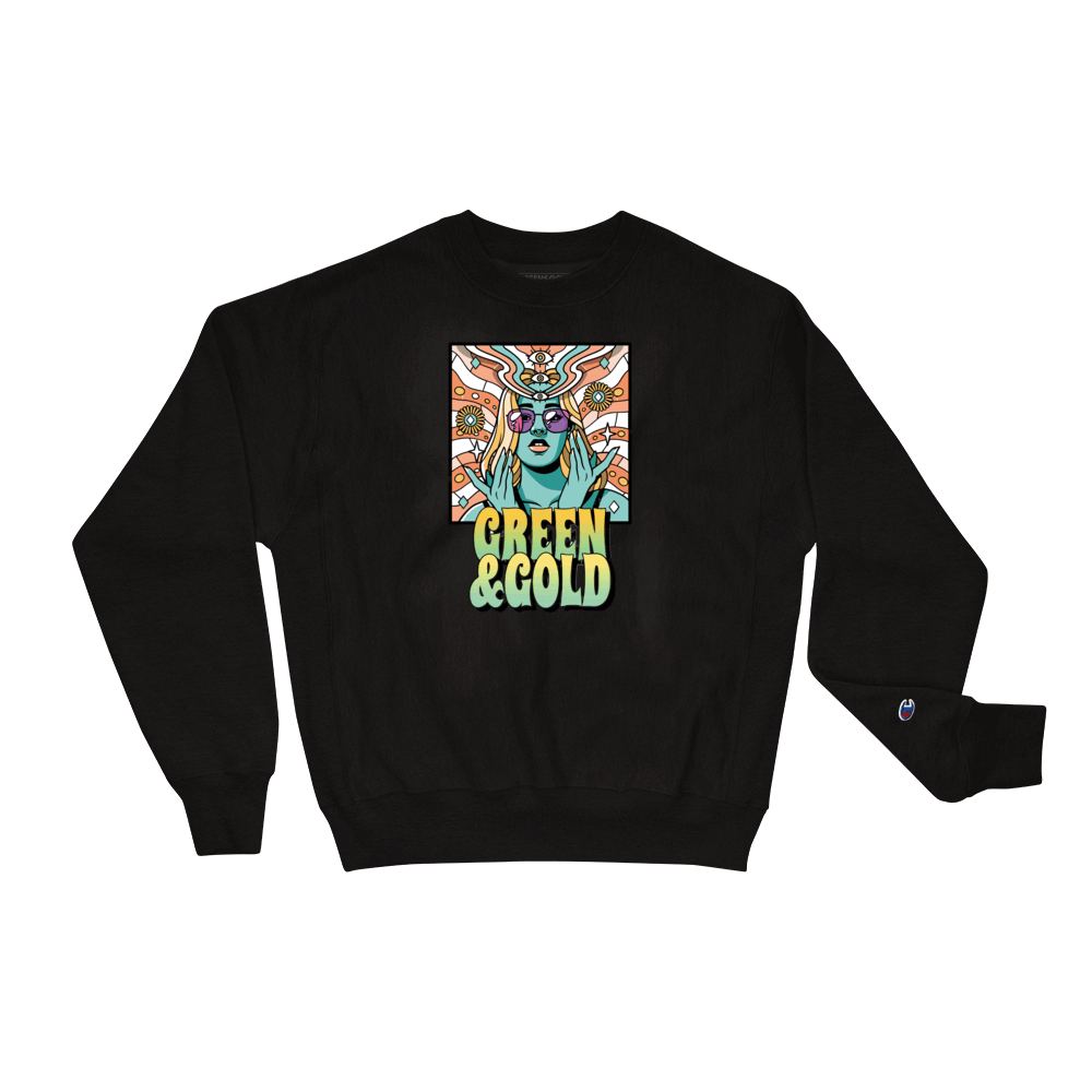 Image of Green & Gold x Champion® Sweatshirt