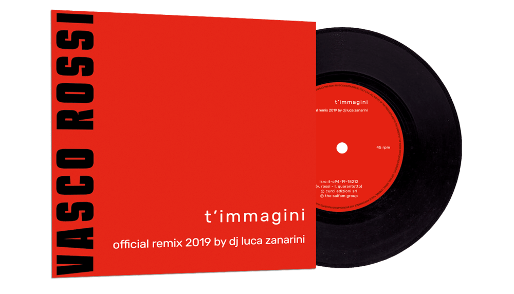 COM171 // VASCO ROSSI - T'IMMAGINI (OFFICIAL REMIX 2019 BY DJ LUCA ZANARINI)