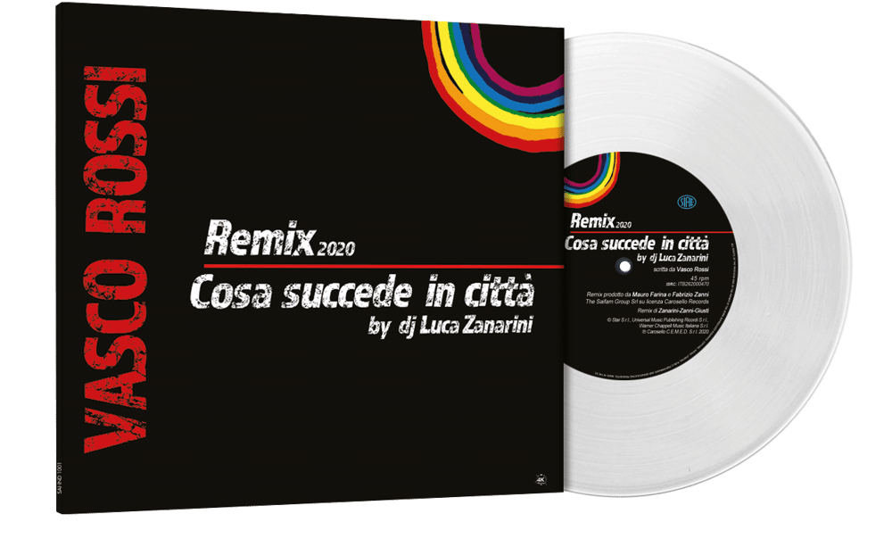 SAI-IND1001 // VASCO ROSSI - COSA SUCCEDE IN CITTA' (REMIX 2020 BY DJ LUCA ZANARINI)