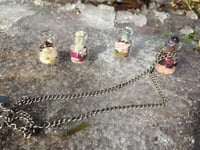 Mini spell jar necklace 