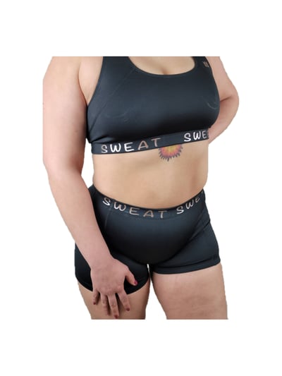 Image of Sweat Sweet RoseGold -Black