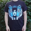 'Tiger, Tiger' T-Shirt - Limited Edition - Blue on Black