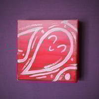 Image 1 of RED GHOSTIES PAINTING