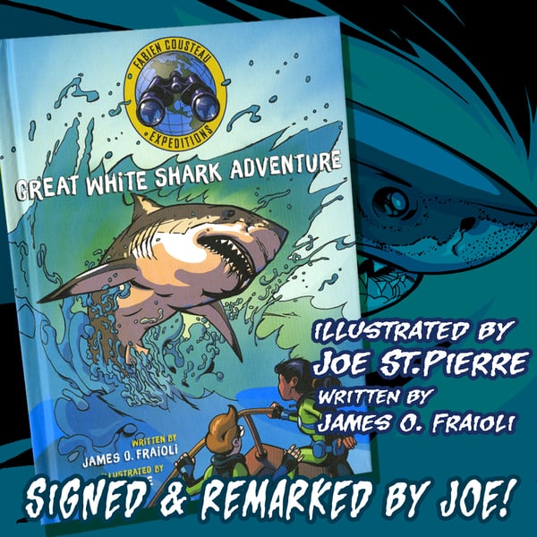 Image of GREAT WHITE SHARK ADVENTURE Graphic Novel