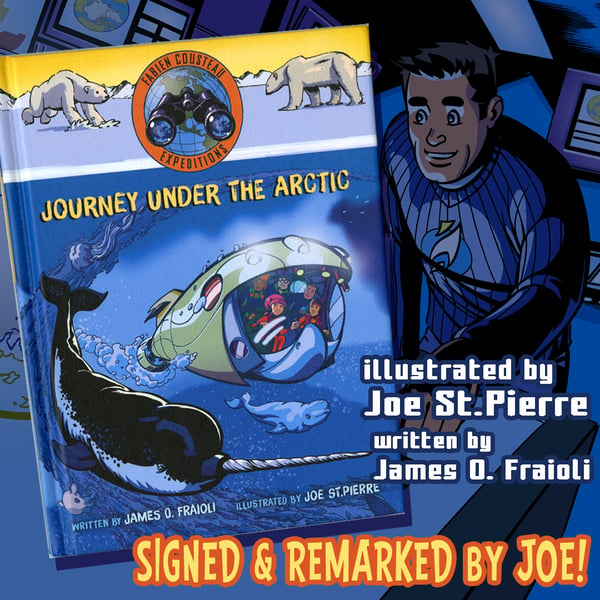Image of JOURNEY UNDER THE ARCTIC Graphic Novel