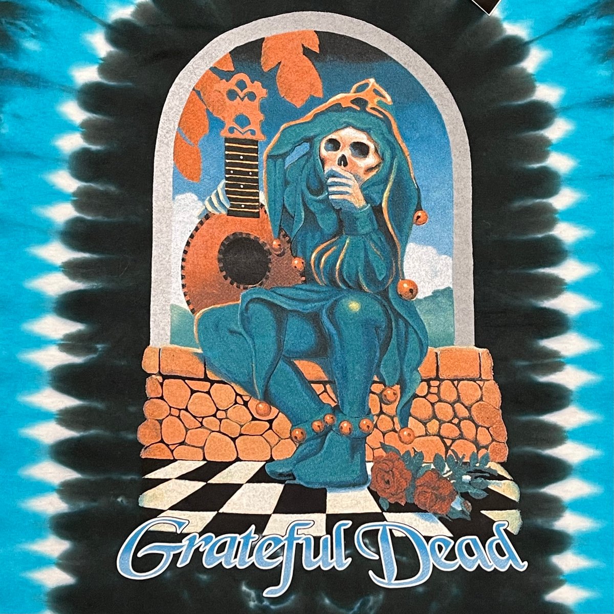 Original Grateful Dead Kelley Mouse Jester Dye! MEDIUM!