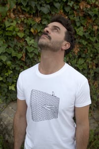 Image 4 of Camiseta 'Muro' en color Blanco