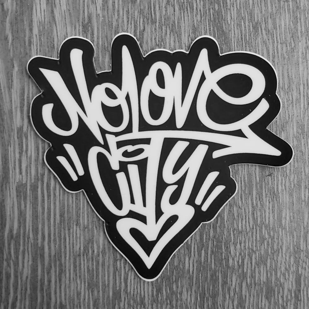Image of Graffiti Logo Die Cut Stickers