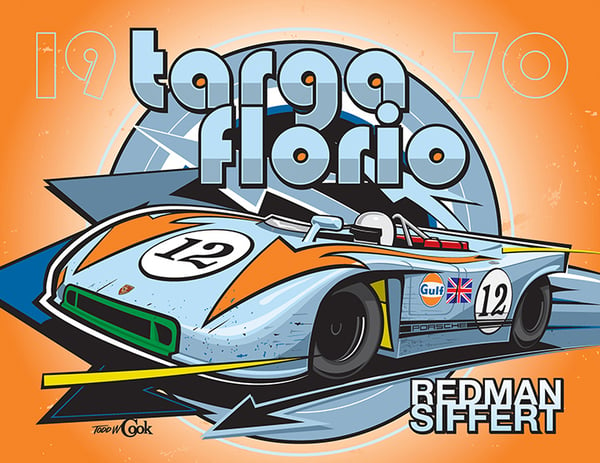 Image of Porsche 908 Targa Florio Print