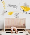 Vinyl Wall Sticker Decal Art - Koala Nighty Night