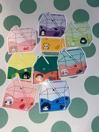 Hashira fruit juice box sticker 