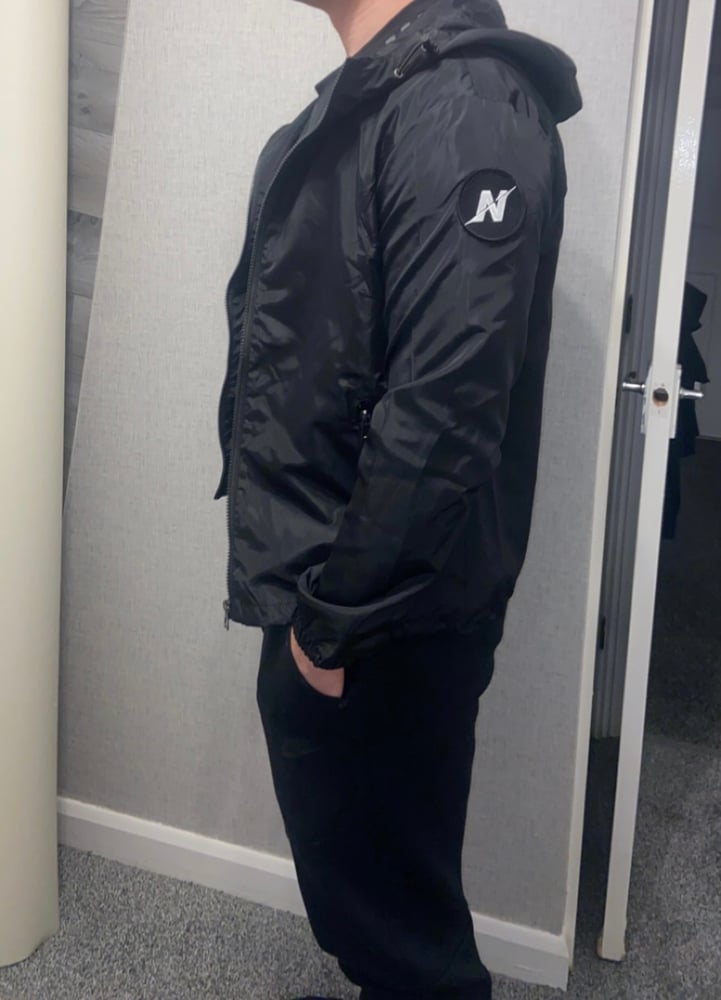 Image of BLACK WINDBREAKER 