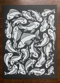 Image 1 of 'Back to School' Blockprint