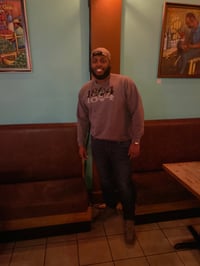 Black and Gray Sweatshirt