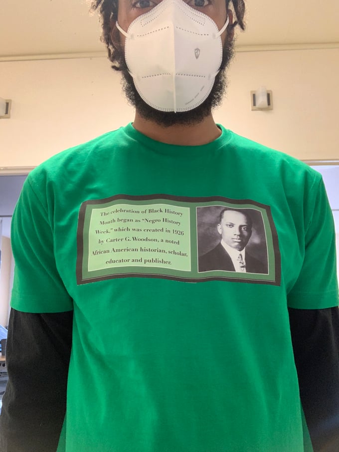 Image of Carter G Woodson T shirt
