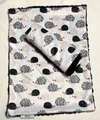 Image 3 of Hedgehog Lovie 🦔in Minky Fabric