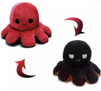 Octo plushie (RED N BLACK)