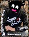 SWEATSHIRT: SUPER BLACK 