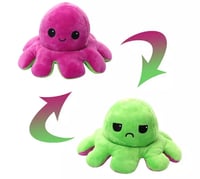 Octo plushie (PURPLE N GREEN)