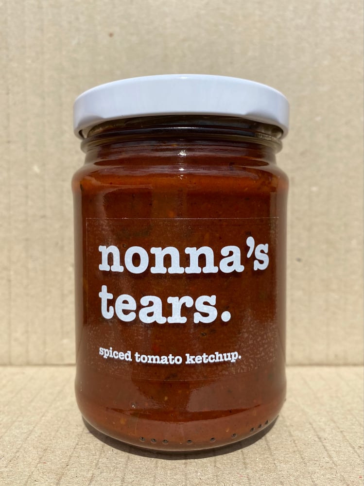 Image of spiced tomato ketchup. 250ml