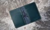 Vertical Card Wallet - Emerald