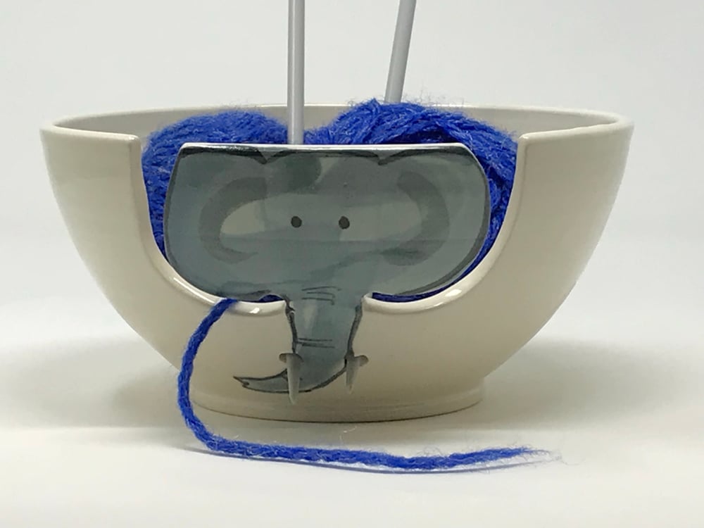 Image of Elephant Yarn Bowl