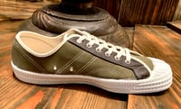Image 2 of VEGANCRAFT lo top olive sneaker made in Slovakia 