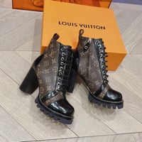 Image 1 of LV Lace Heel Boots