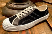 Image 1 of VEGANCRAFT lo top black sneaker made in Slovakia 