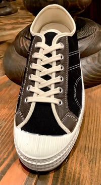 Image 3 of VEGANCRAFT lo top black sneaker made in Slovakia 