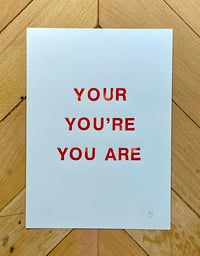 Your You're You Are