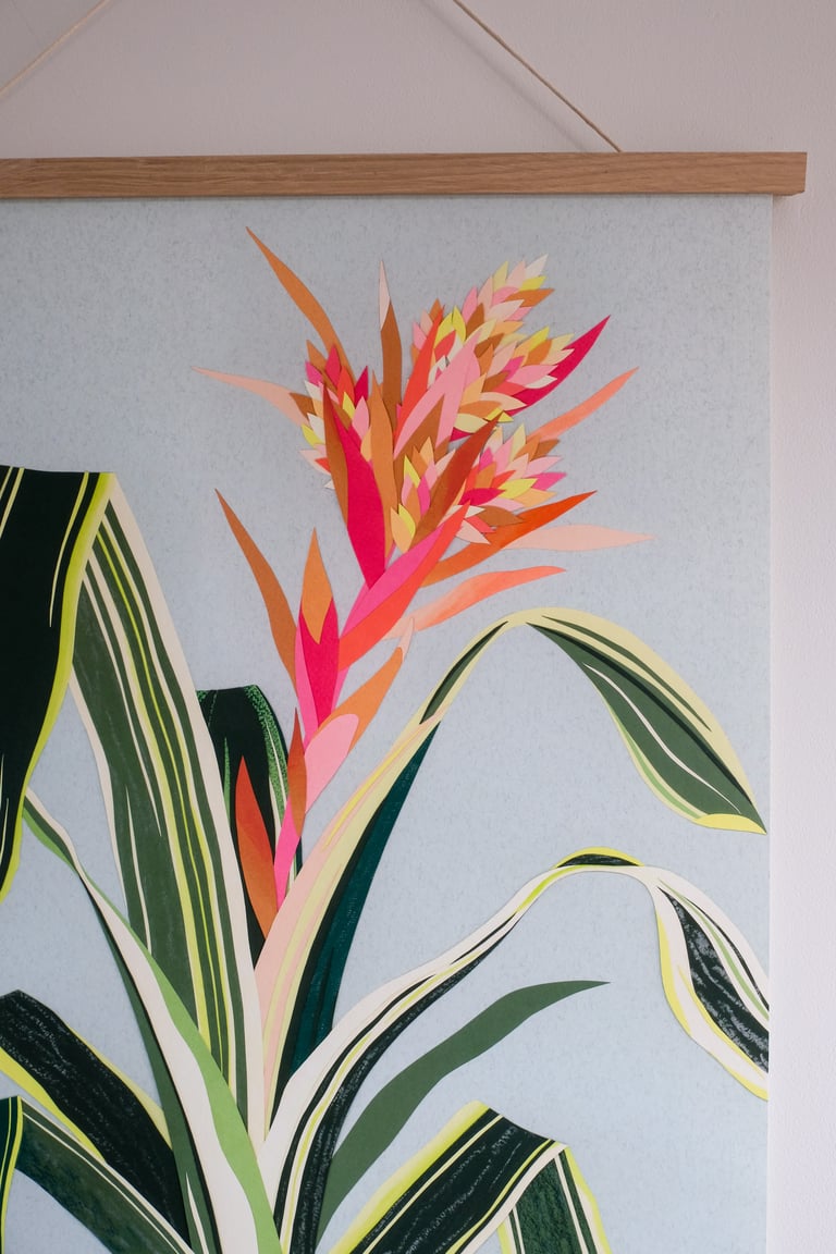 'Jungle Stripe' Giclée Print Image 2