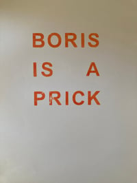 Boris Is A Prick