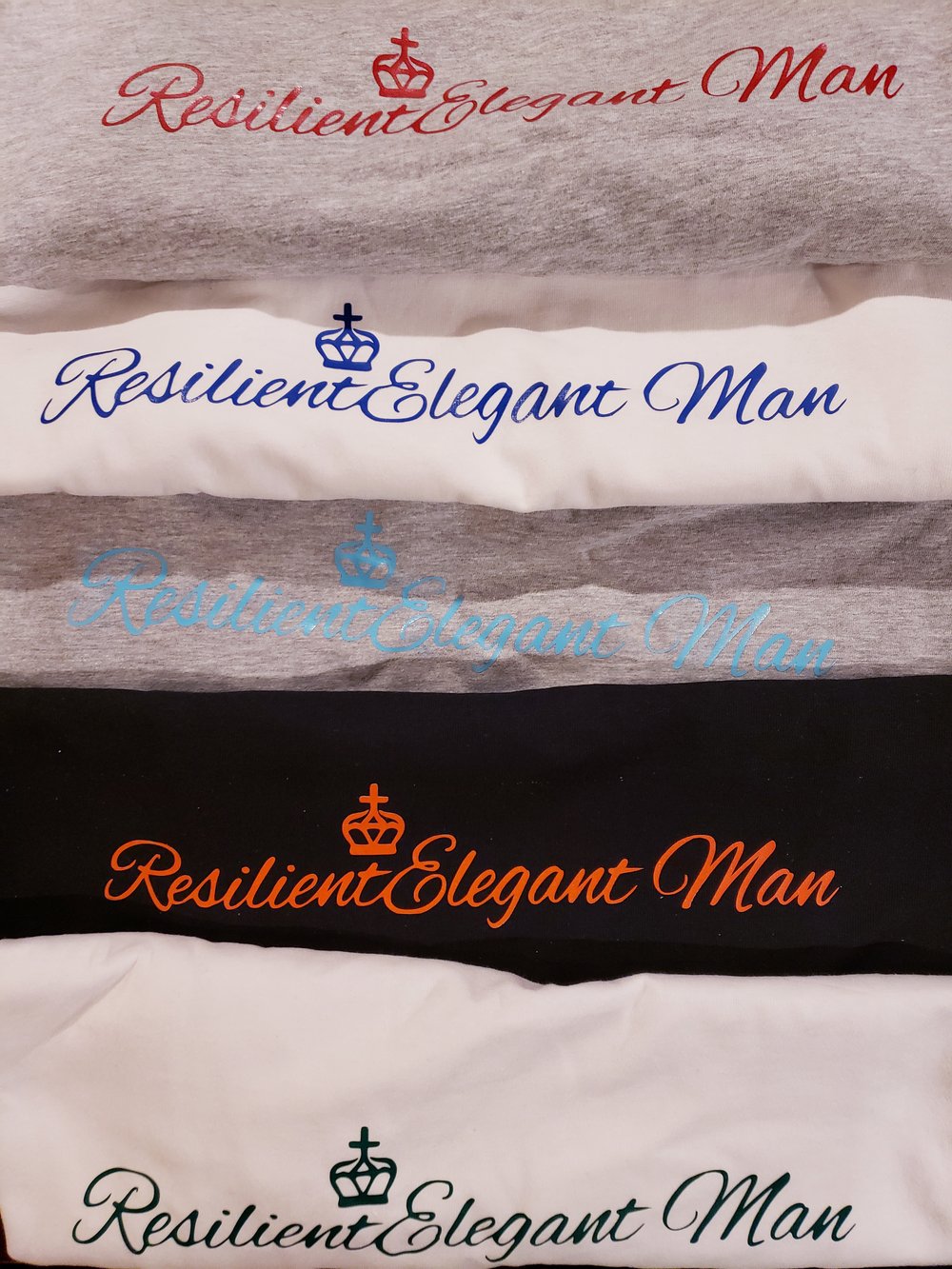 Image of Round or V-neck Elegant Tee's