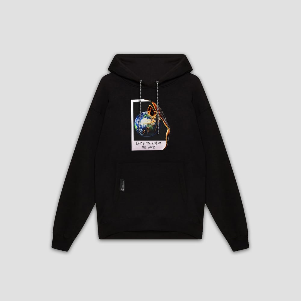 Image of NO FVTVRE "END POLAROID" HOODIE