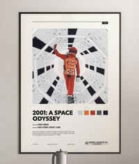 Image 4 of 2001 Space Odyssey - Stanley Kubrick Movie Poster