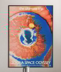Image 4 of 2001 Space Odyssey - Stanley Kubrick Retro Movie Poster Print
