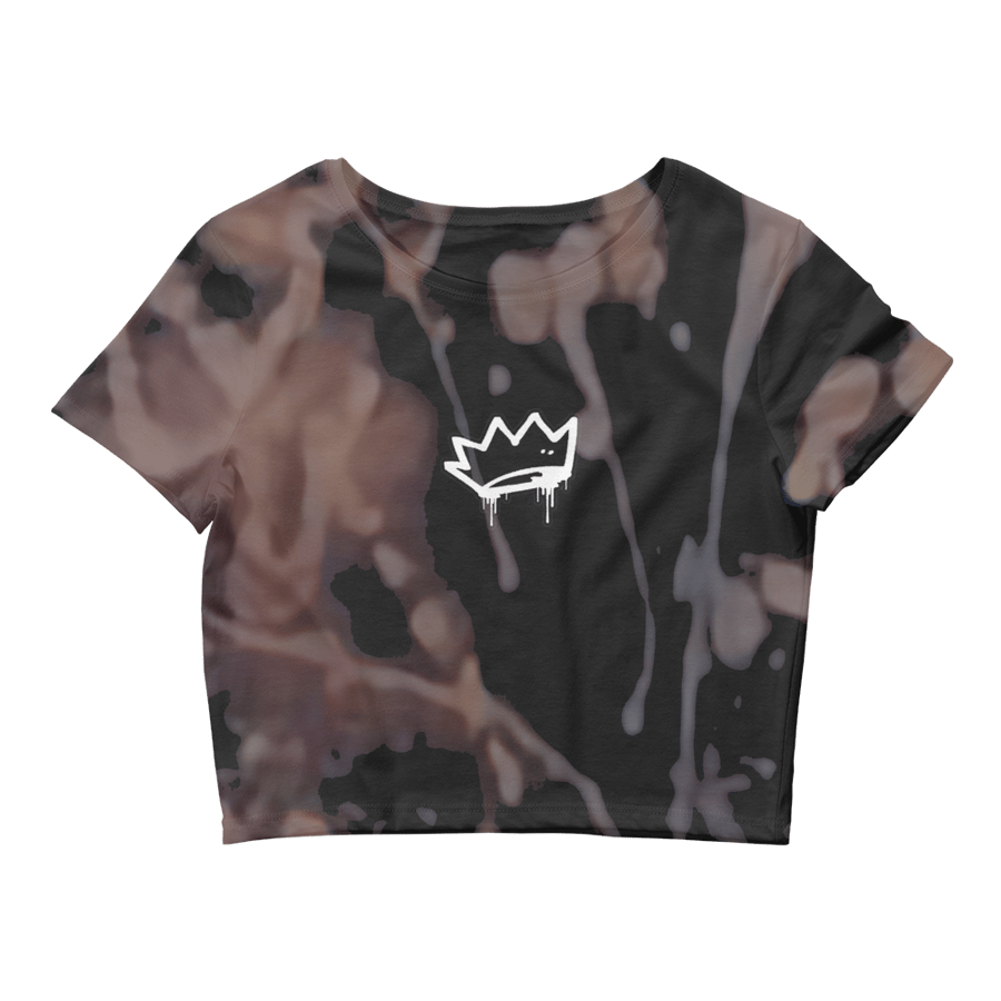 Image of CROPPED ROYAL-TEE