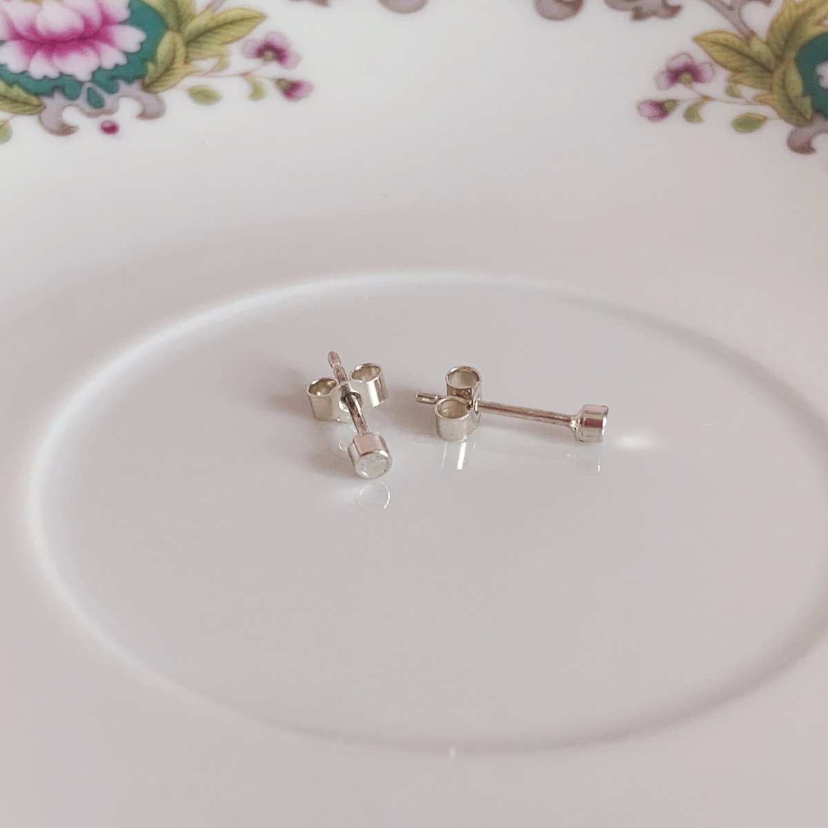 Image of Tiny dot everyday stud earrings