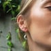 Image of Asymmetric Moon & Star Earrings