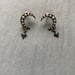 Image of Moon and Star Dangle Earring