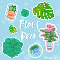 Plant Pack - Limited Edition Sticker Set