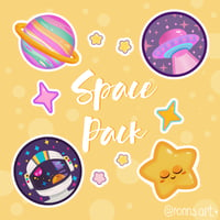Space Pack - Limited Edition Sticker Set