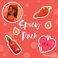 Spicy Pack - Limited Edition Sticker Set